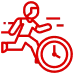 Symbol für Zeitdruck