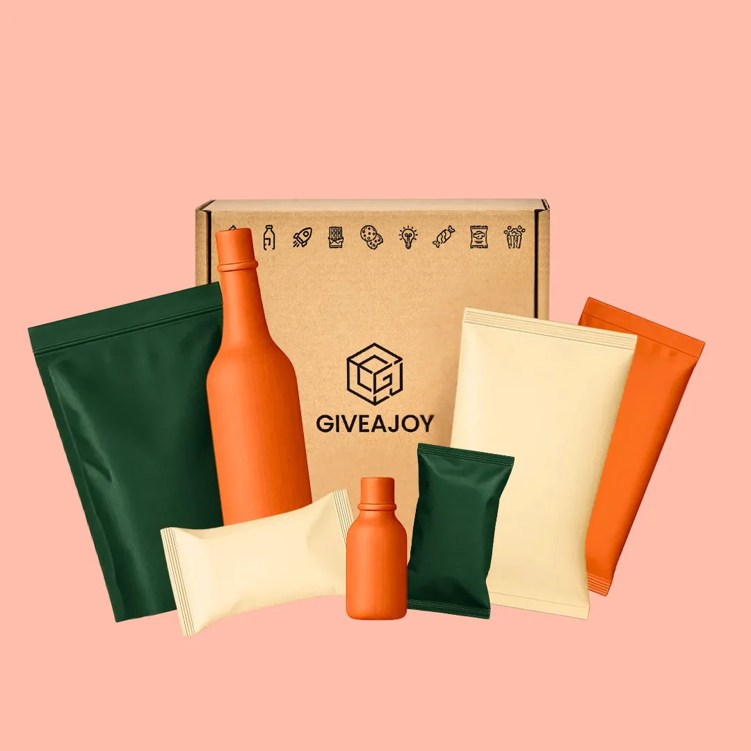 Weihnachtliche Überraschungsbox mit ausgewählten Start-up-Produkten.